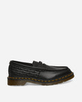 Dr. Martens Wasted Youth Penton Loafer DMs Black Smooth Leather Classic Shoes Loafers 44034001
