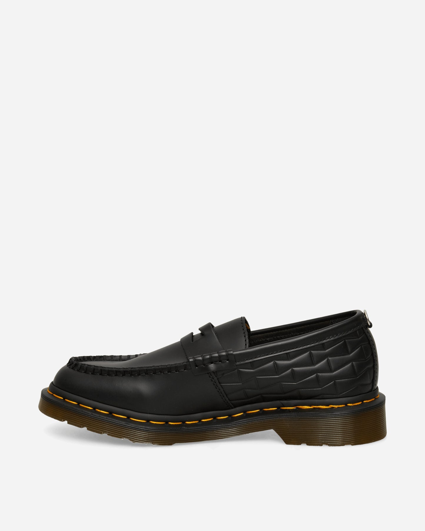 Dr. Martens Wasted Youth Penton Loafer DMs Black Smooth Leather Classic Shoes Loafers 44034001