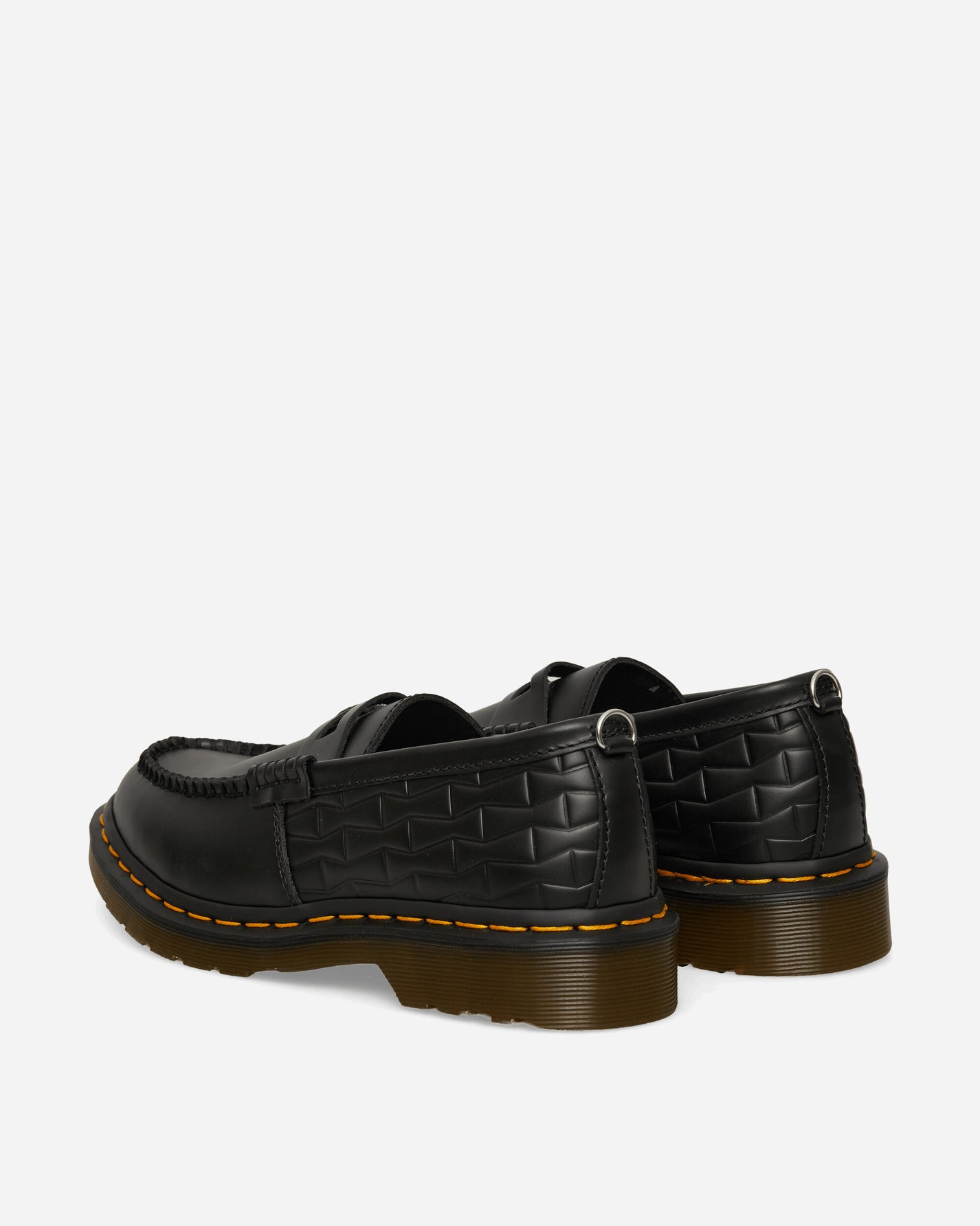 Dr. Martens Wasted Youth Penton Loafer DMs Black Smooth Leather Classic Shoes Loafers 44034001