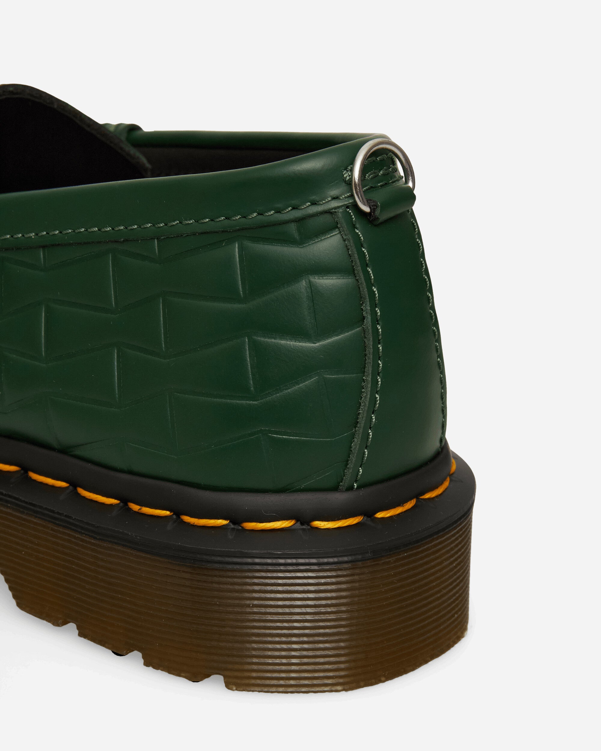 Dr. Martens Wasted Youth Penton Loafer DMs Green Smooth Leather Classic Shoes Loafers 44034300