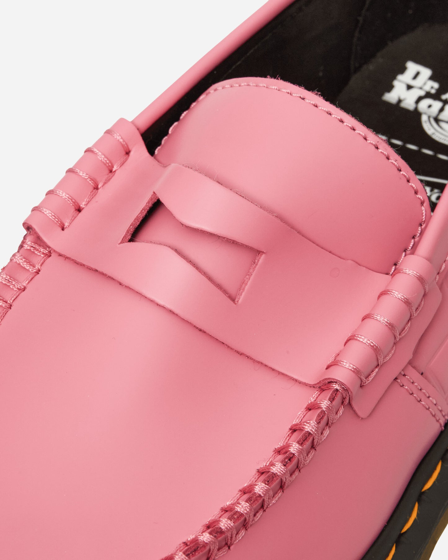 Dr. Martens Wasted Youth Penton Loafer DMs Pink Smooth Leather Classic Shoes Loafers 44034650