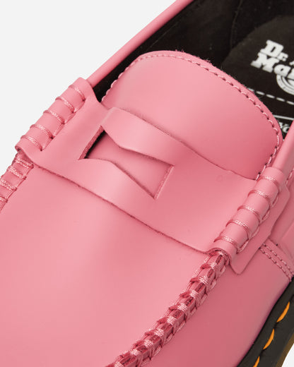 Dr. Martens Wasted Youth Penton Loafer DMs Pink Smooth Leather Classic Shoes Loafers 44034650