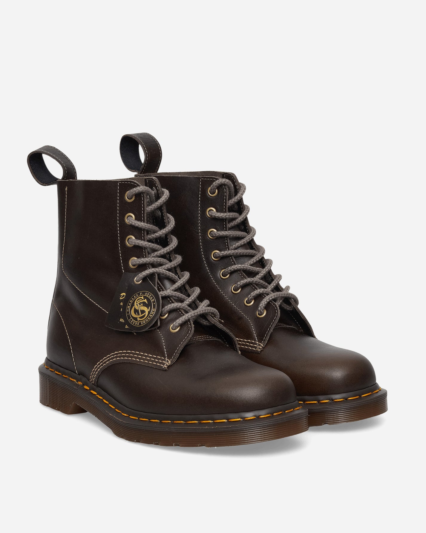 Dr. Martens 1460 Pascal Sepia Grey Classic Calf Sneakers Low 42468021
