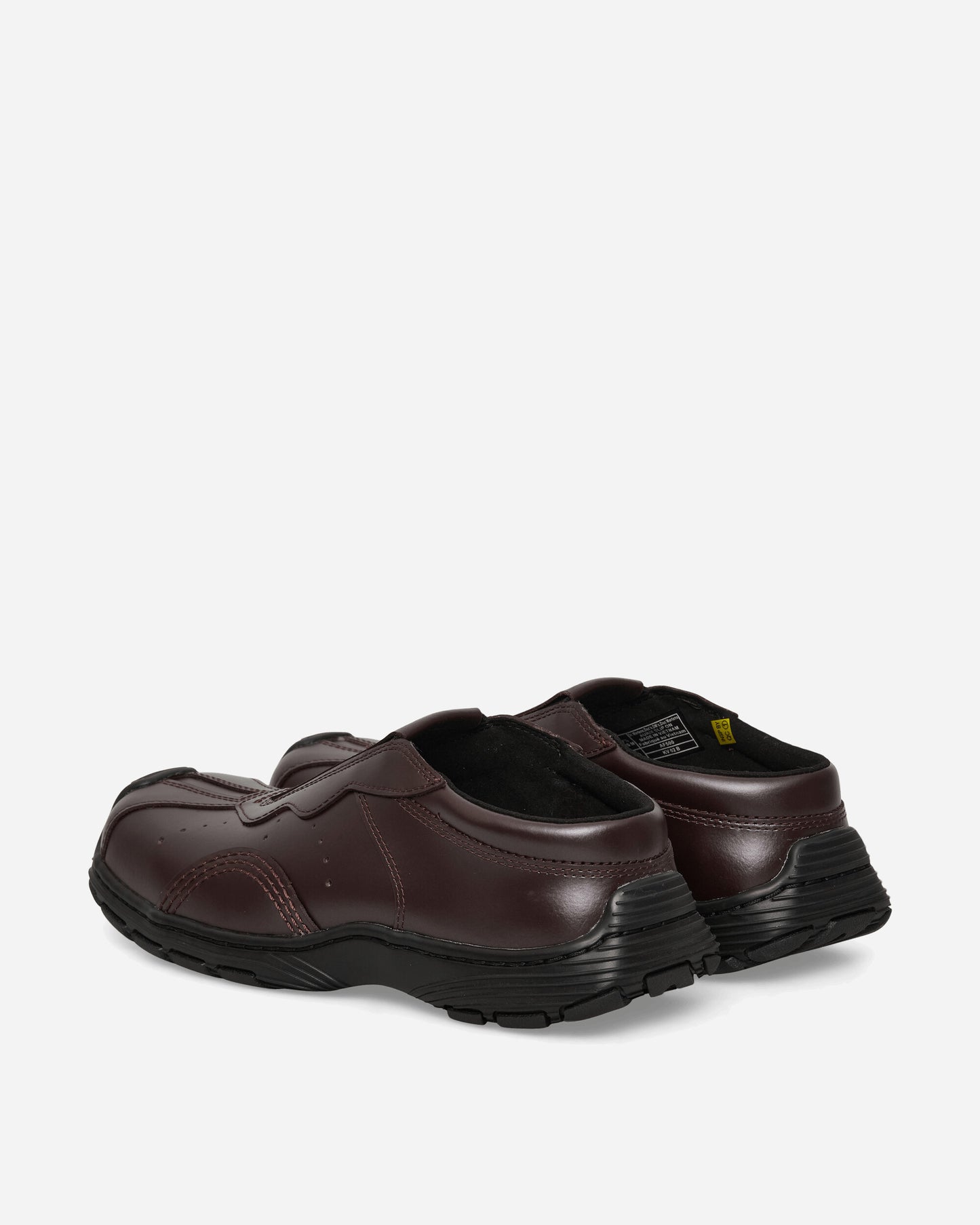 Dr. Martens Aurix Mule Oxblood Satin Finish Sandals and Slides Sandals and Mules 42292600
