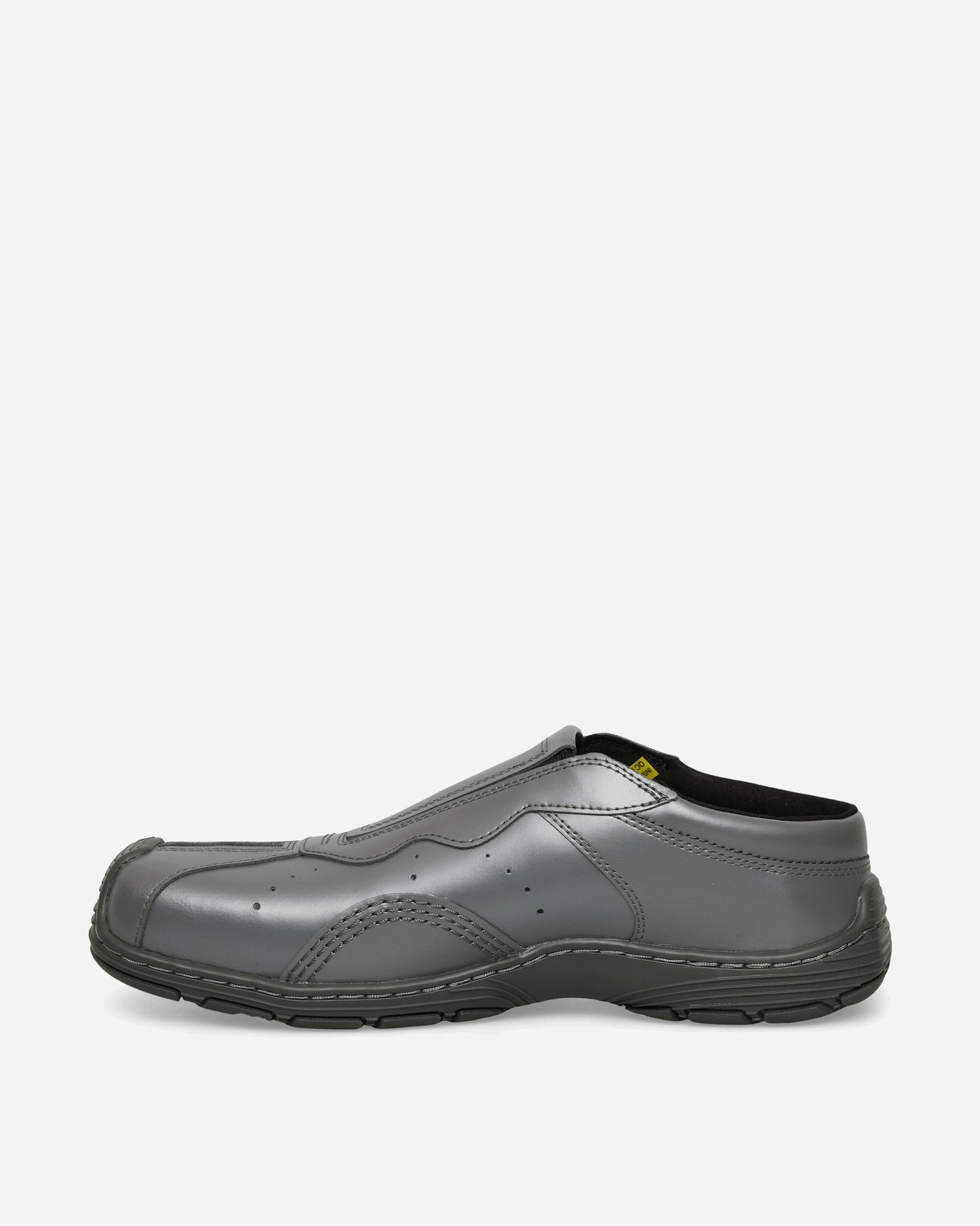 Dr. Martens Aurix Slip On Gunmetal Satin Finish Leather Sneakers Slip-On 42292020