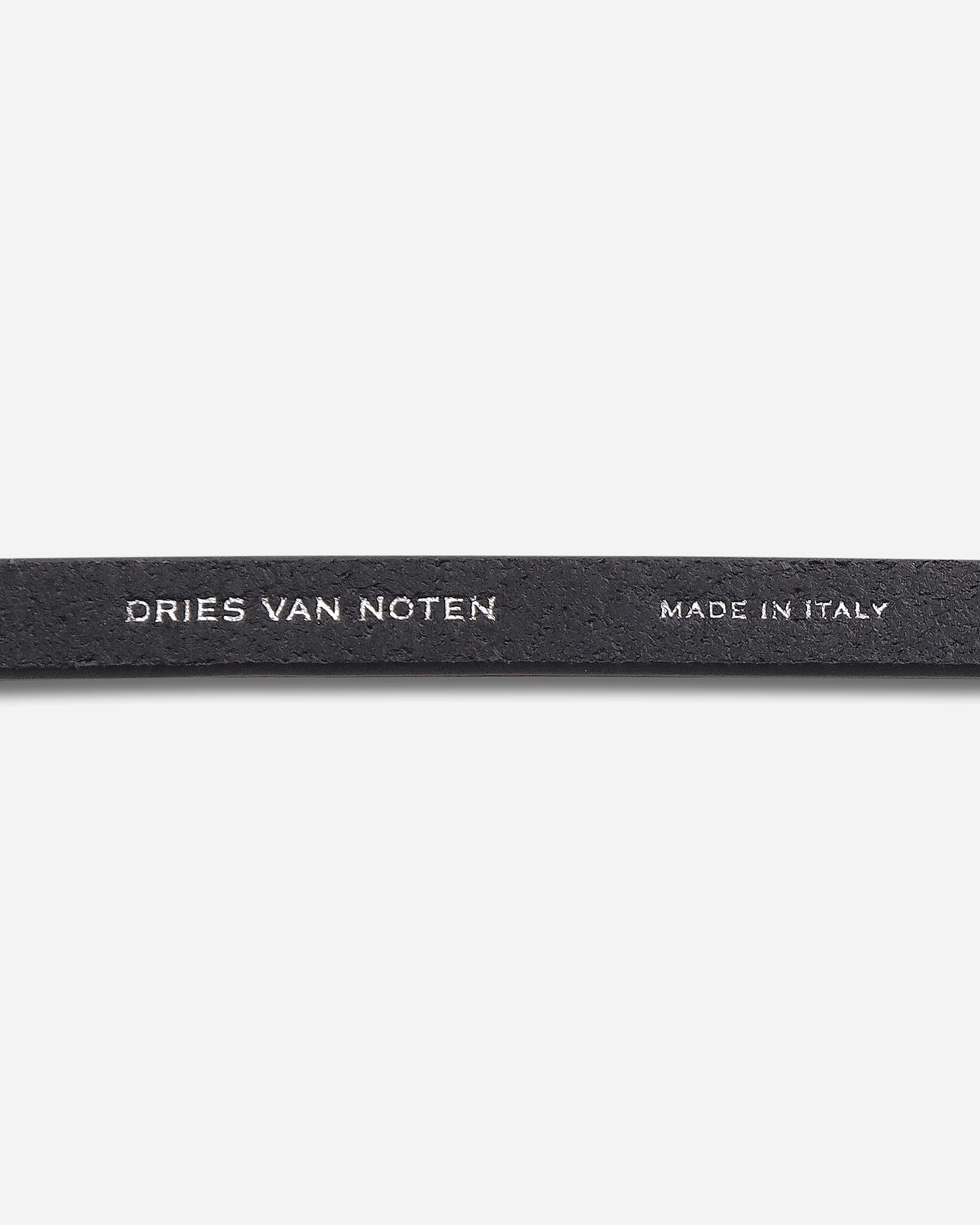 Dries Van Noten Bltm262 Belt094 102 Ml Belt Black Black Belts Belt 262-021400-0102 900