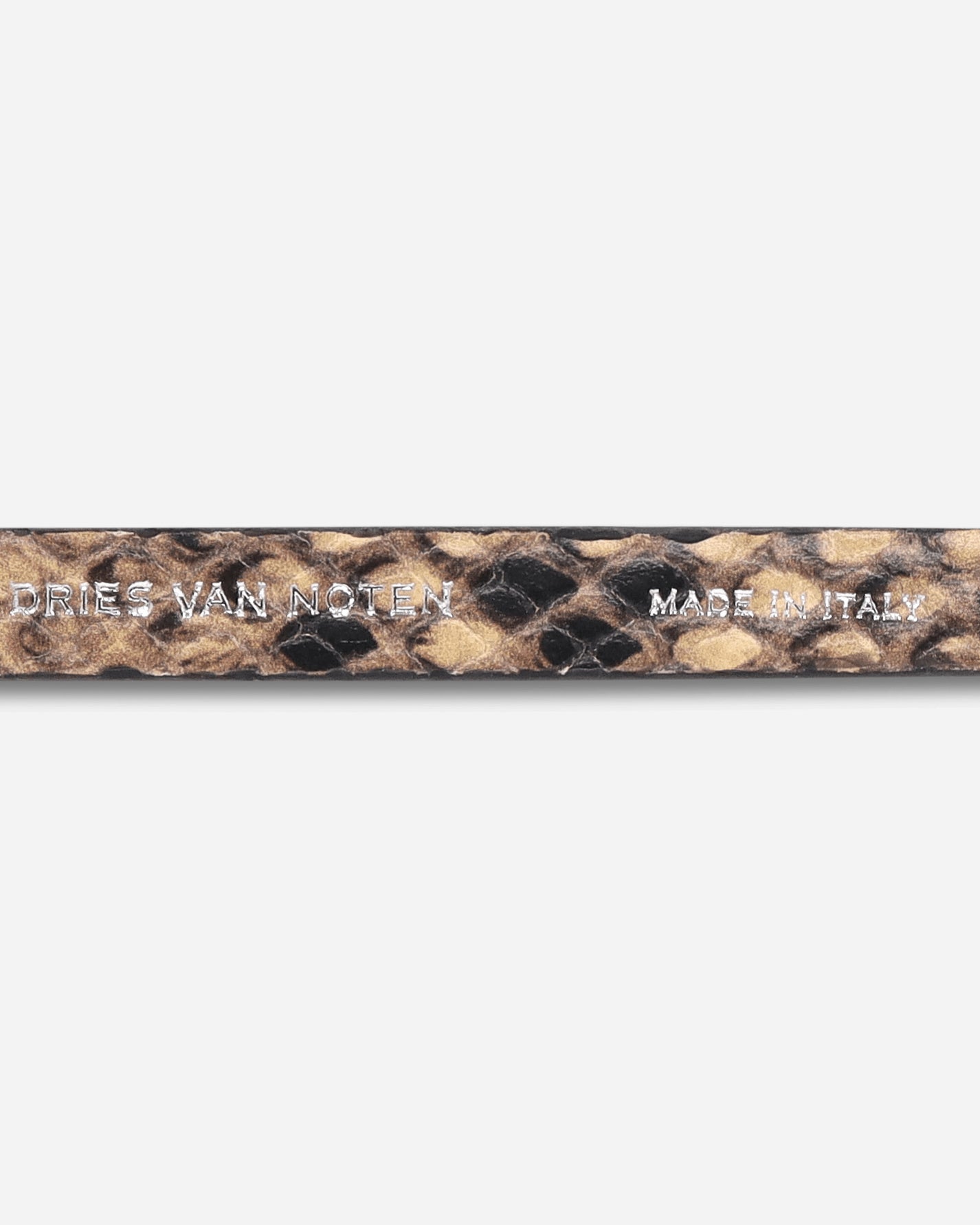 Dries Van Noten Bltm262 Belt094 305 Ml Belt Bei Beige Belts Belt 262-021400-0305 103
