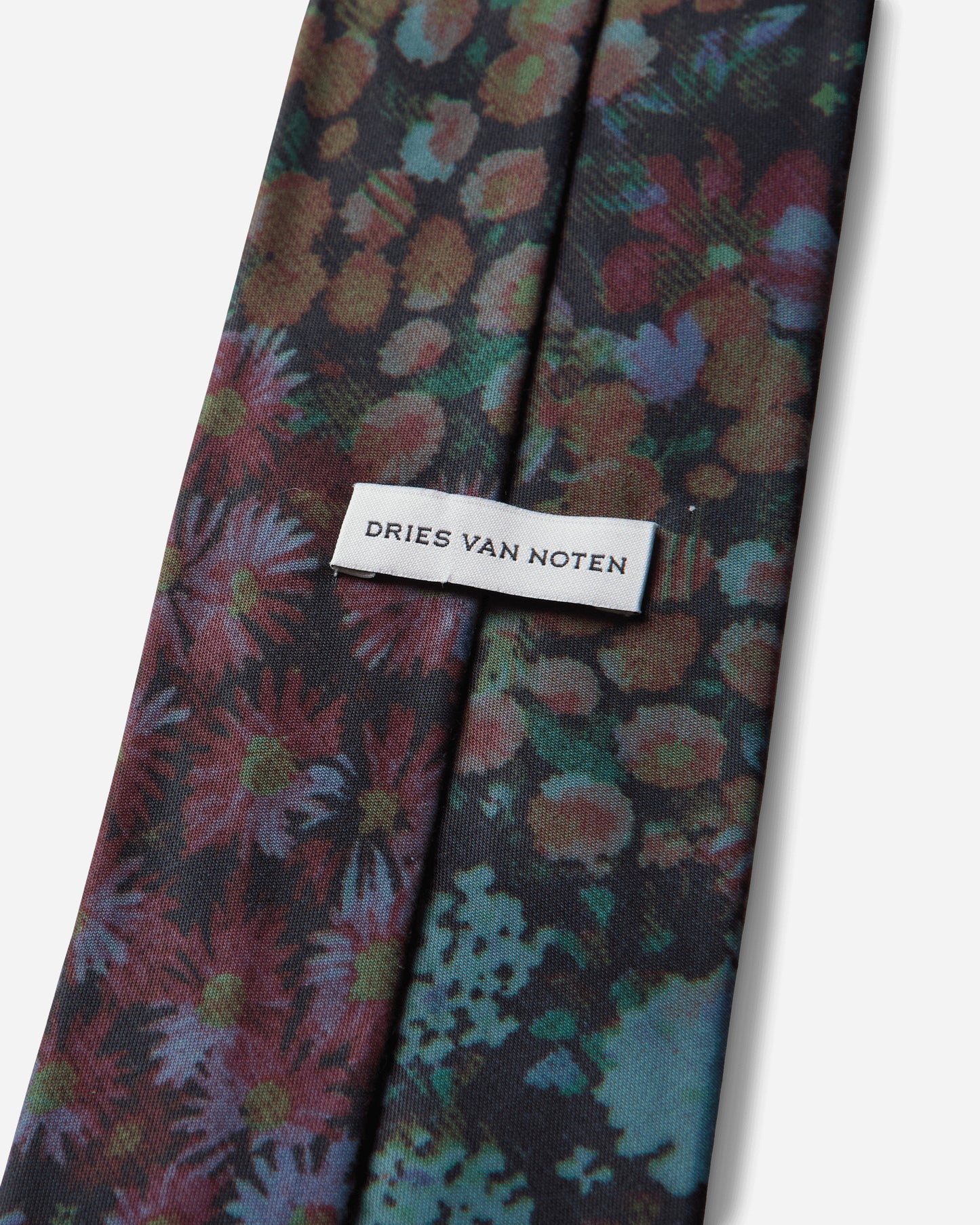 Dries Van Noten Tie 102 Q4071 Mwtie Pet Petrol Gloves and Scarves Scarves and Warmneck 262-021601-4071 508