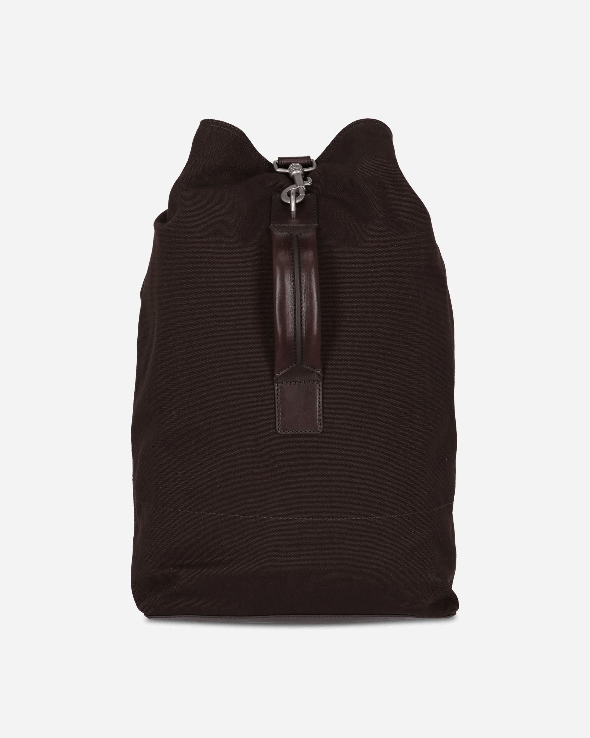 Dries Van Noten Duffle Bag Dark Brown Bags and Backpacks Travel Bags 252-021518-654 704