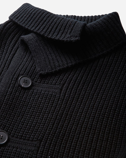 Dries Van Noten Marino 4707 Mkcardigan Black Black Knitwears Cardigans 262-021221-4707 900