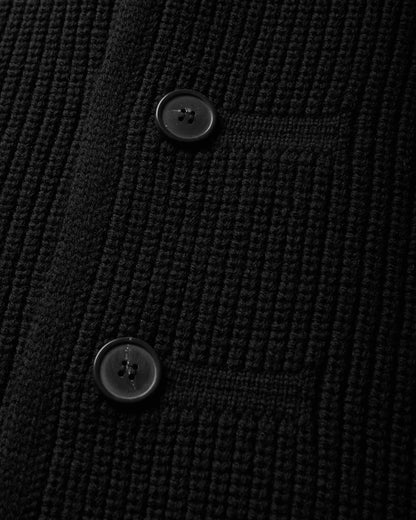 Dries Van Noten Marino 4707 Mkcardigan Black Black Knitwears Cardigans 262-021221-4707 900