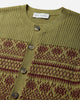 Dries Van Noten Mesa 4746 Mkcardigan Oli Olive Knitwears Cardigans 262-021216-4746 607