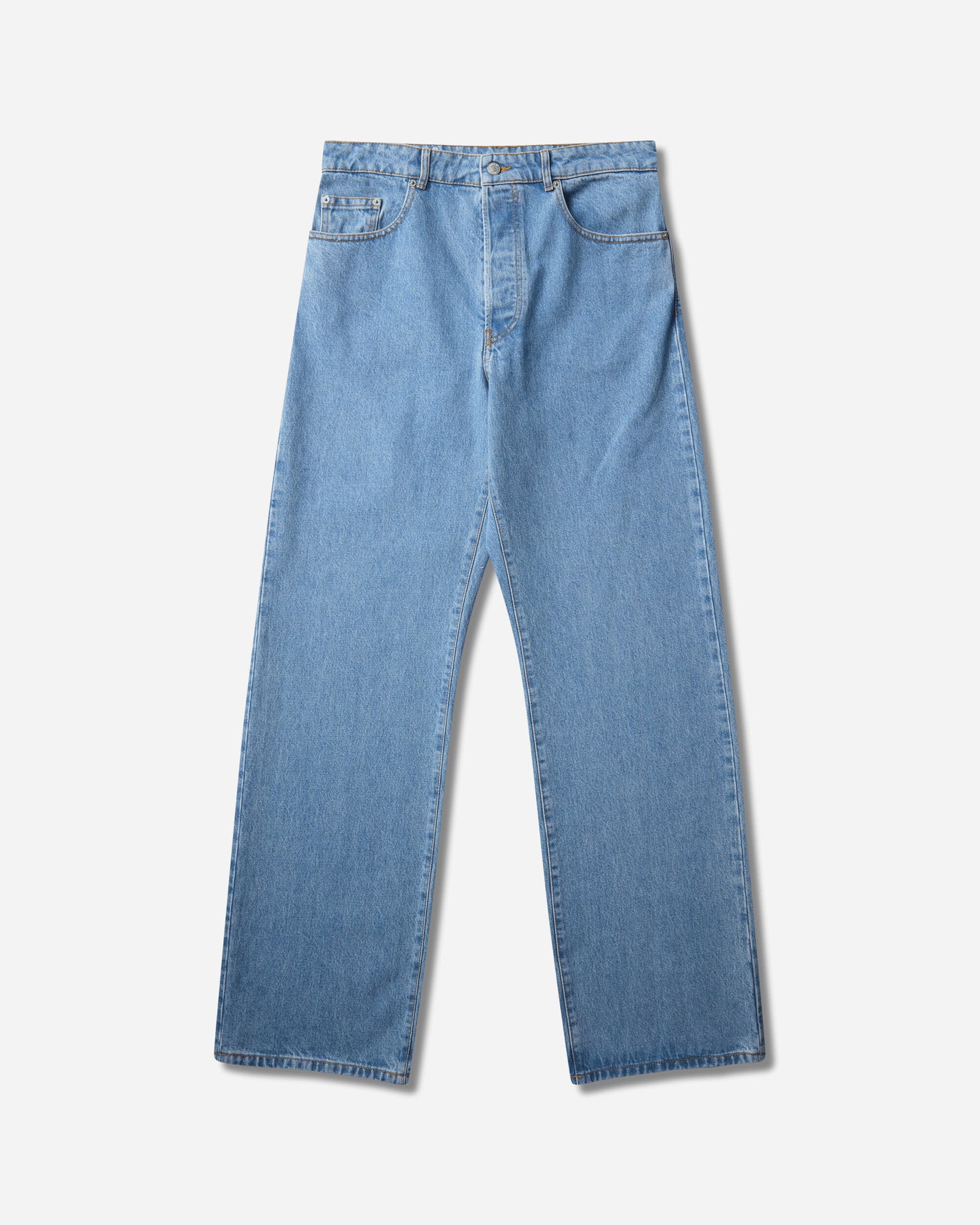 Dries Van Noten Peyter Den 4400 Mwpants Lblu Light Blue Pants Denim 262-020941-4400 514