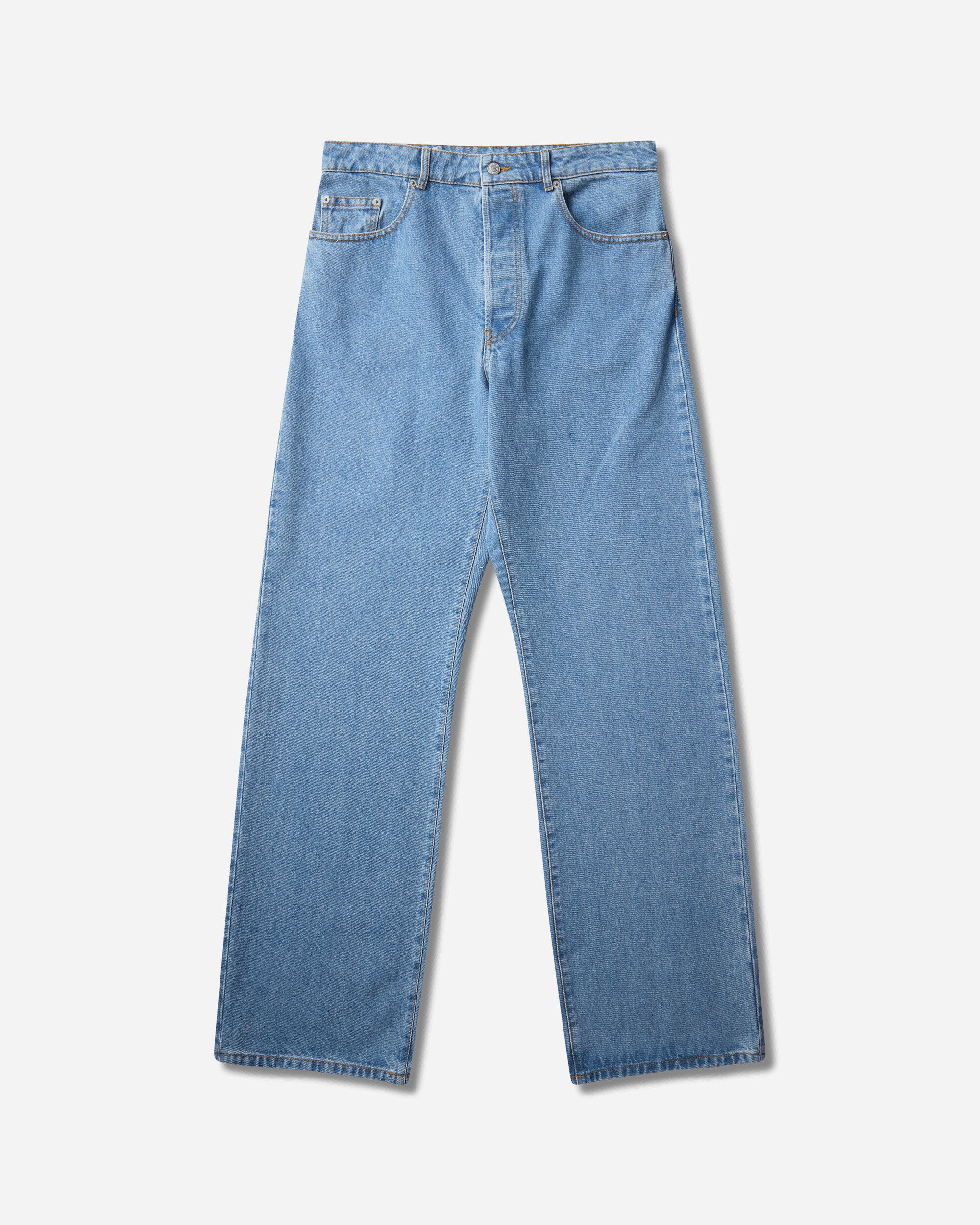 Dries Van Noten Peyter Den 4400 Mwpants Lblu Light Blue Pants Denim 262-020941-4400 514