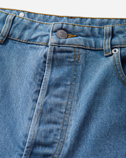 Dries Van Noten Peyter Den 4400 Mwpants Lblu Light Blue Pants Denim 262-020941-4400 514