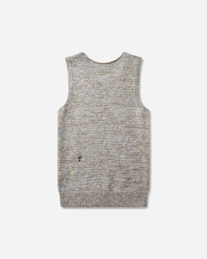 Dries Van Noten Marl 4748 Mksweater Lgry Light Grey Knitwears Gilets 262-021242-4748 800