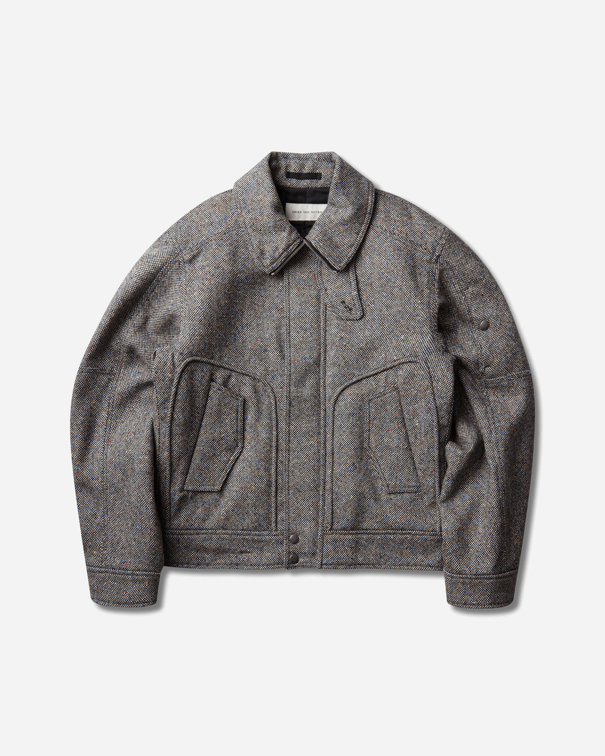 Dries Van Noten Vince 4053 Mwjacket Black Black Coats and Jackets Jackets 262-020507-4053 900