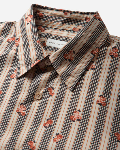 Dries Van Noten Caper 4004 Mwshirt Bei Beige Shirts Longsleeve Shirt 262-020700-4004 103