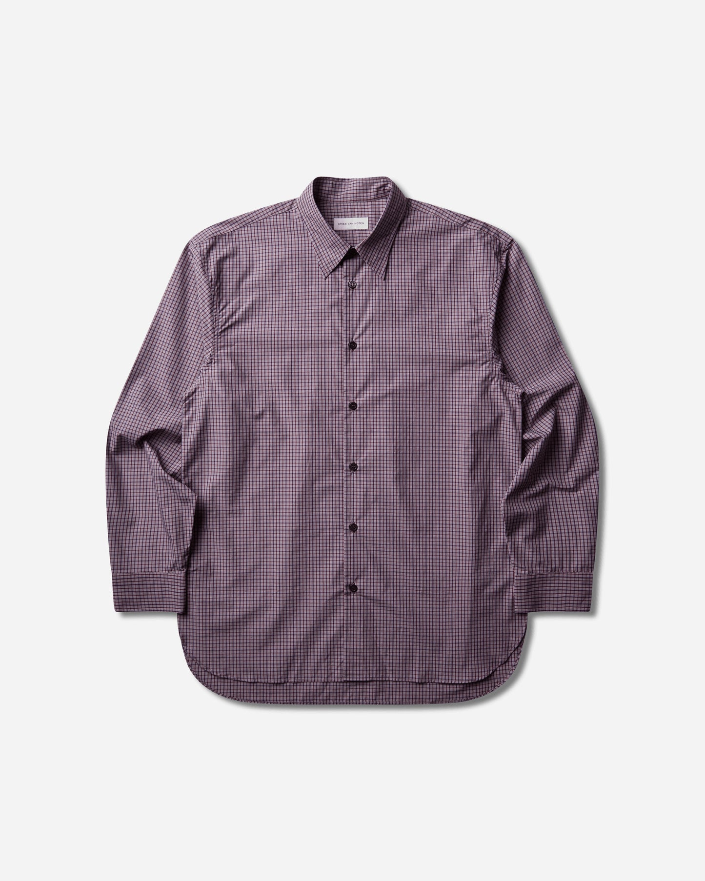 Dries Van Noten Croom 4063 Mwshirt Pur Purple Shirts Longsleeve Shirt 262-020717-4063 401