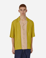 Dries Van Noten Curbank Shirt Mustard Shirts Shortsleeve Shirt 241-020720-8355 203