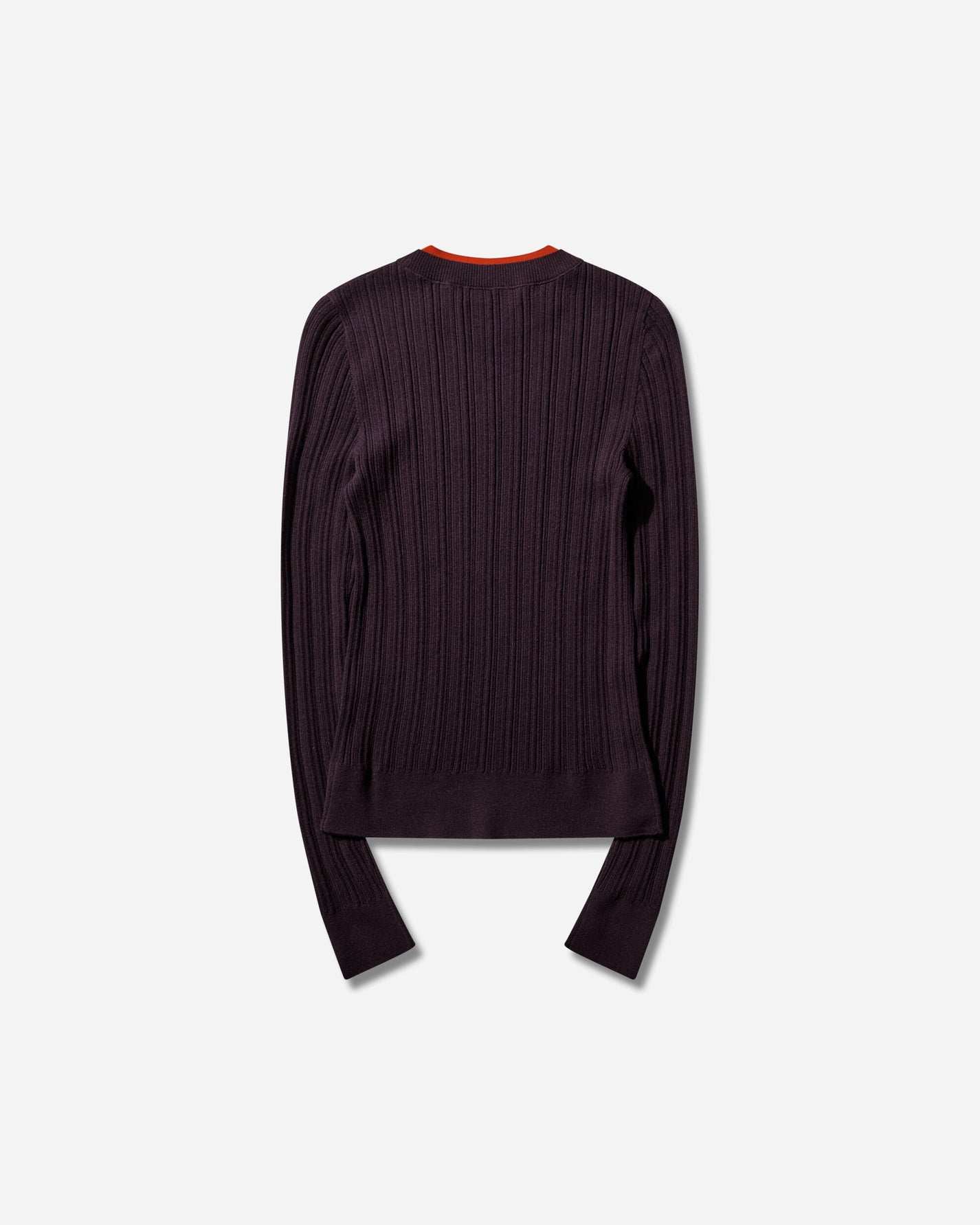 Dries Van Noten Motif Mksweater Dark Purple Knitwears Sweaters 261-021208-3700 402