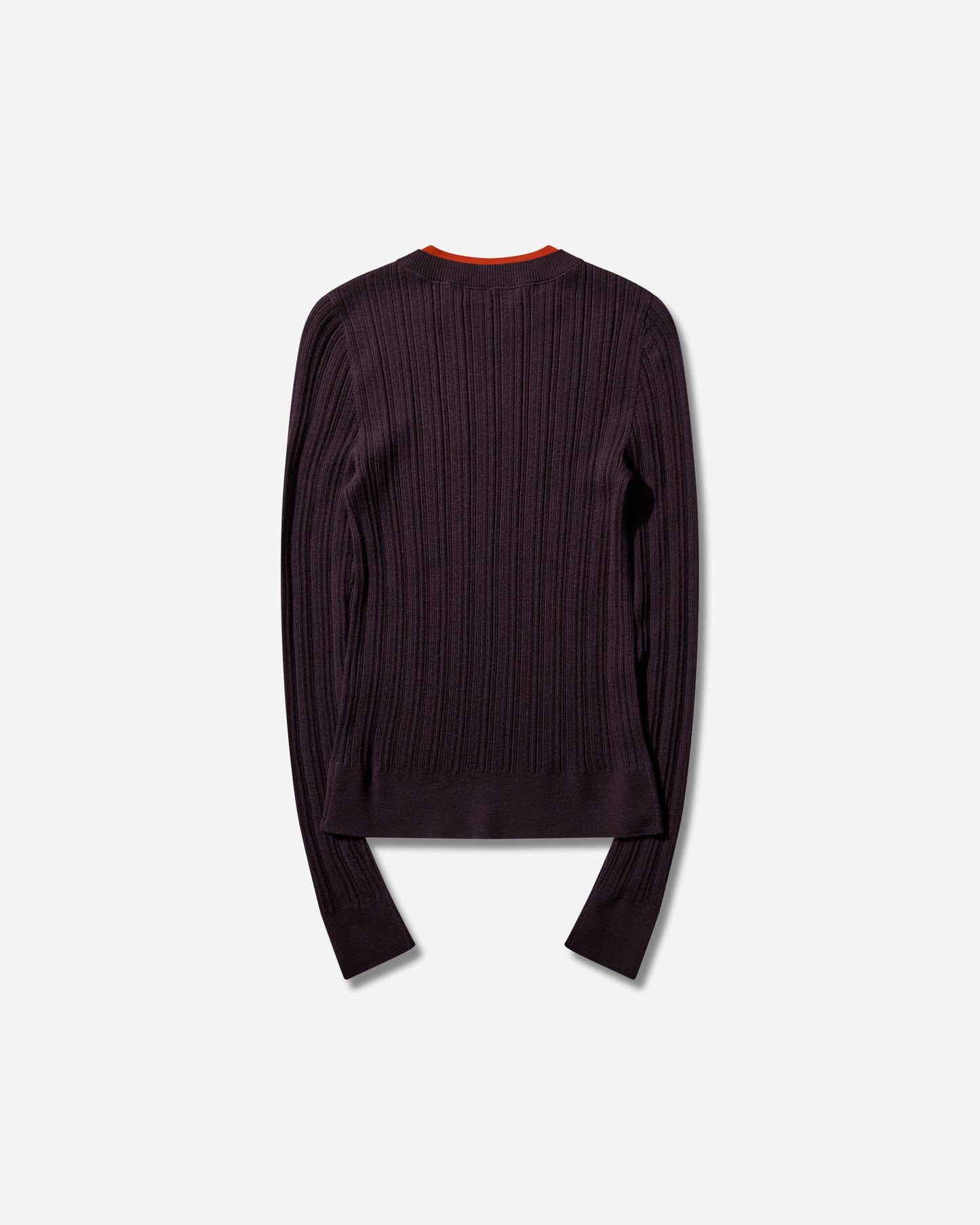 Dries Van Noten Motif Mksweater Dark Purple Knitwears Sweaters 261-021208-3700 402