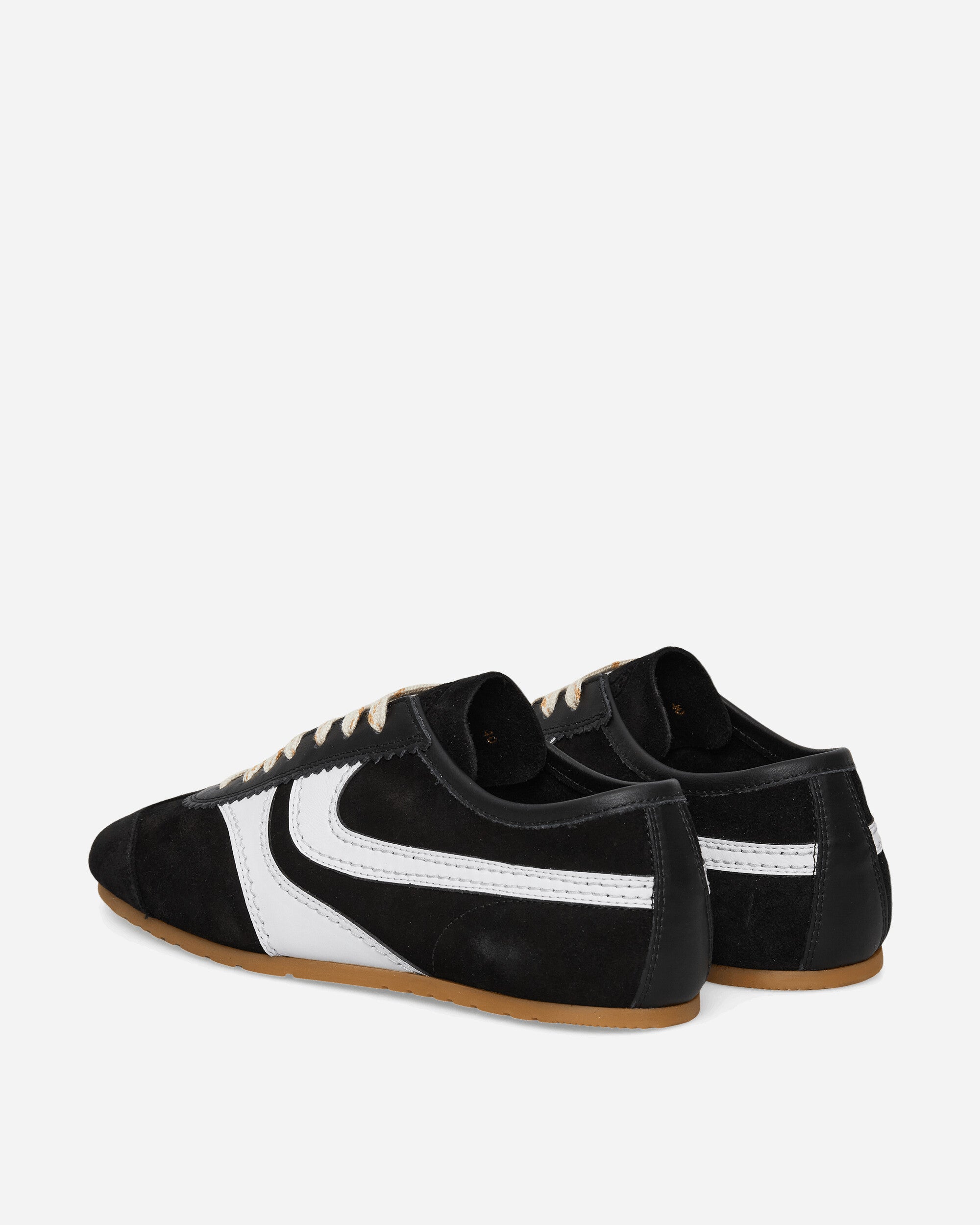 Dries Van Noten Ms262 1503 Ml Shoes Q0133 Blawhi Black/White Sneakers Low 262-021700-0133 998