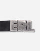 ERL Unisex Erl Suede Skinny Belt Leather Black Belts Belt ERL12K053 3