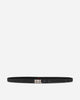 ERL Unisex Erl Suede Skinny Belt Leather Black Belts Belt ERL12K053 3