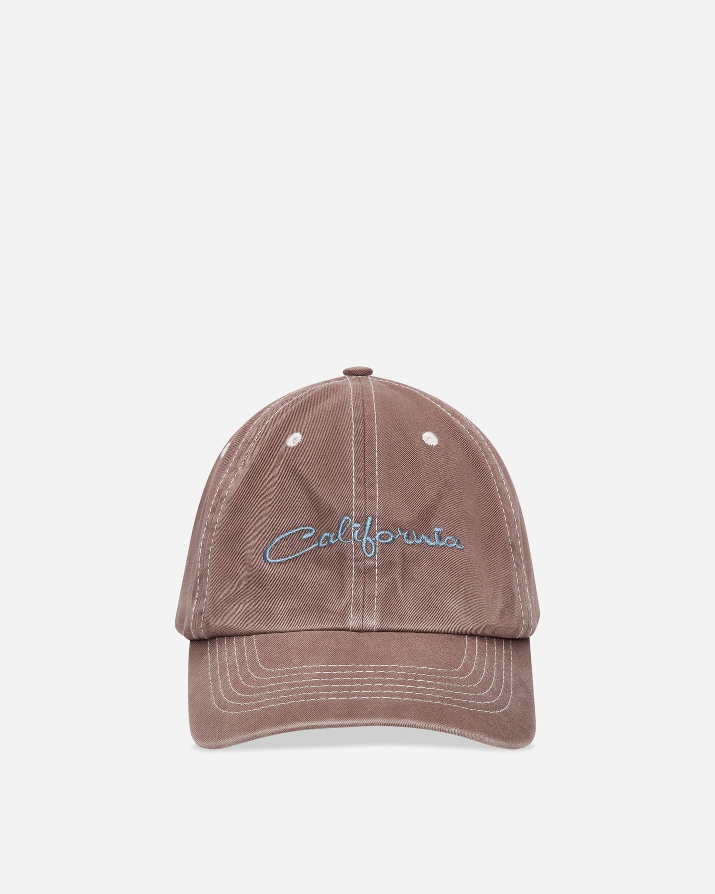 ERL Unisex California Cap Woven Navy Hats Caps ERL12K030 2