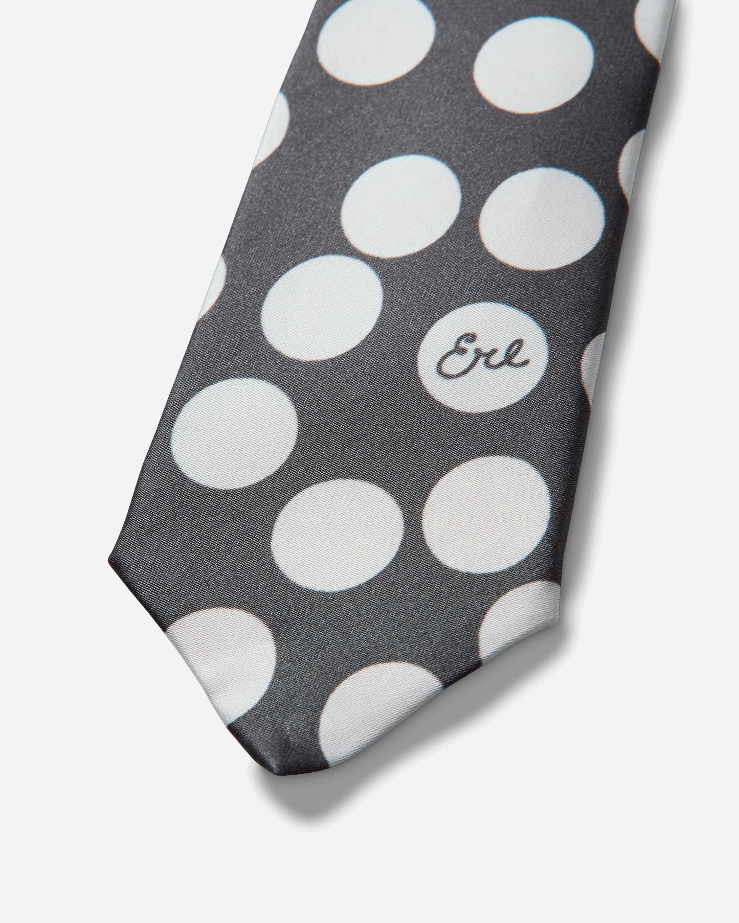 ERL Polka Dot Tie Woven WHITE Gloves and Scarves Scarves and Warmneck ERL13K019 2