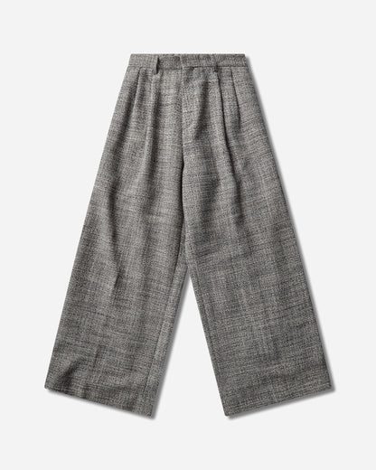 ERL Tweed Pants Woven BLACK WHITE Pants Casual ERL13P011 1