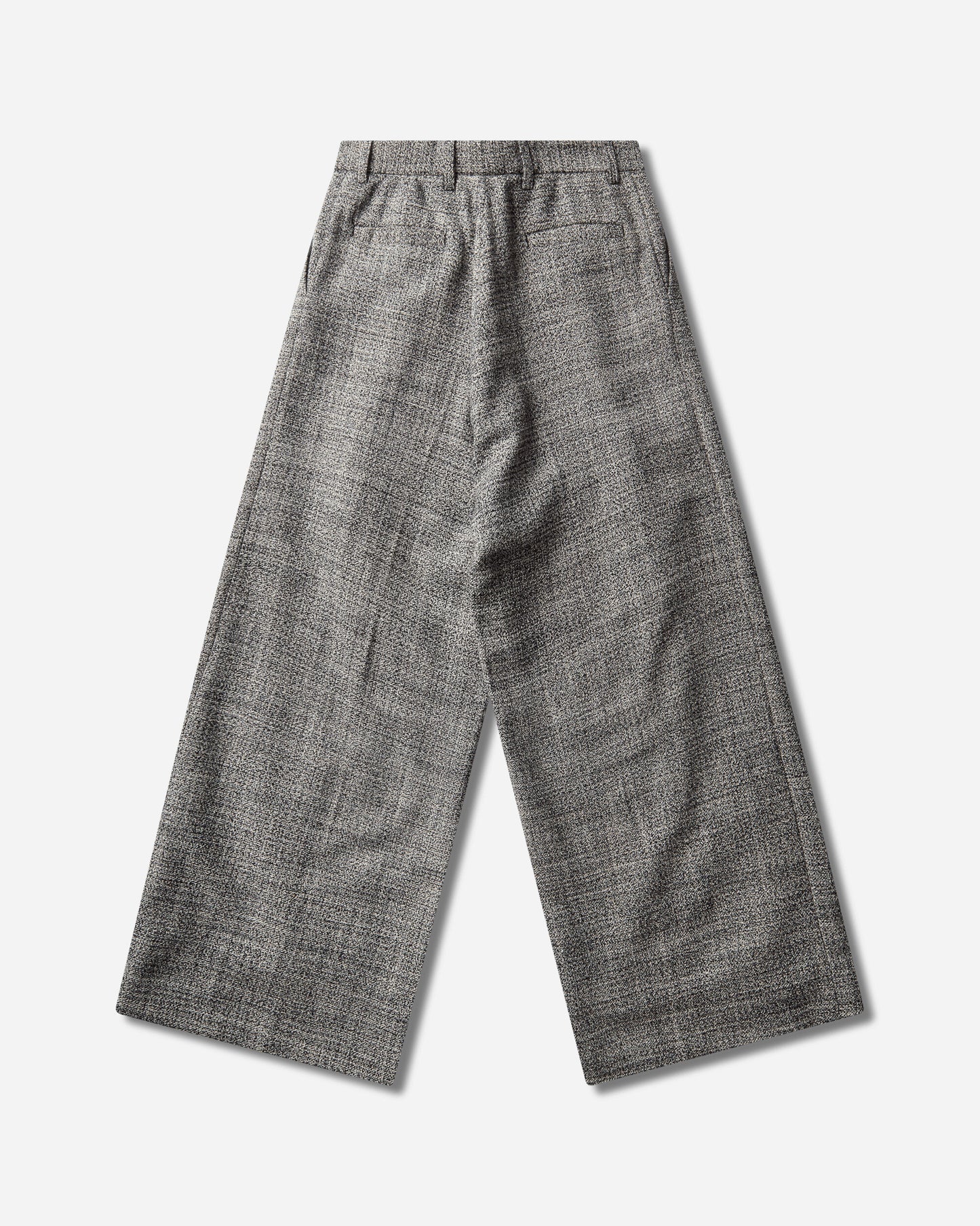 ERL Tweed Pants Woven BLACK WHITE Pants Casual ERL13P011 1