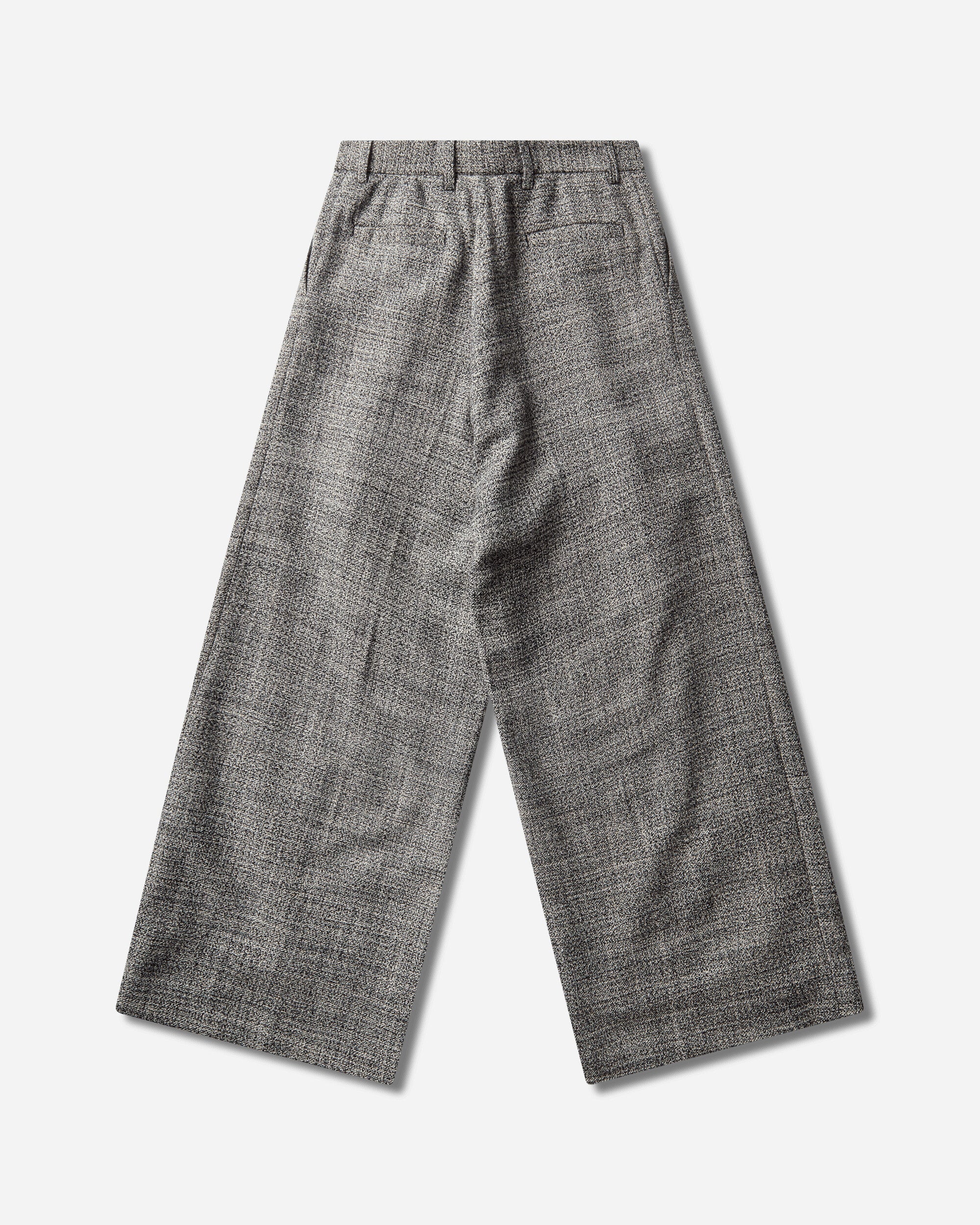 ERL Tweed Pants Woven BLACK WHITE Pants Casual ERL13P011 1