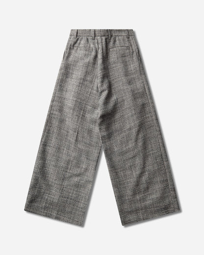 ERL Tweed Pants Woven BLACK WHITE Pants Casual ERL13P011 1