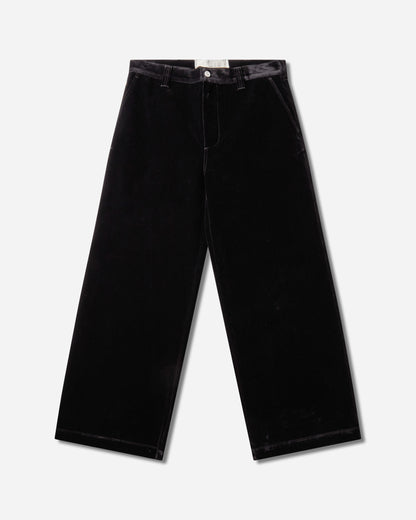 ERL Flocked Denim Chino Pants Woven BLACK Pants Chinos ERL13P016 1