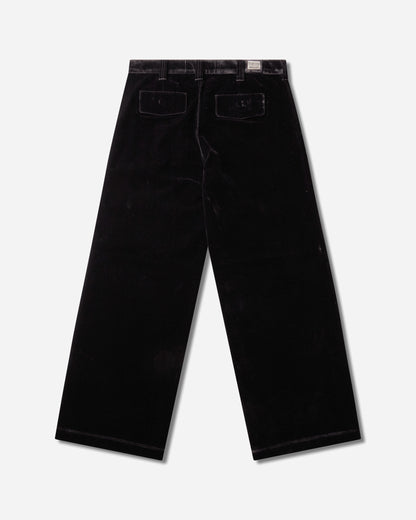 ERL Flocked Denim Chino Pants Woven BLACK Pants Chinos ERL13P016 1