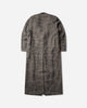 ERL Textured Wool Overcoat Woven GRAY Coats and Jackets Coats ERL13C001 1