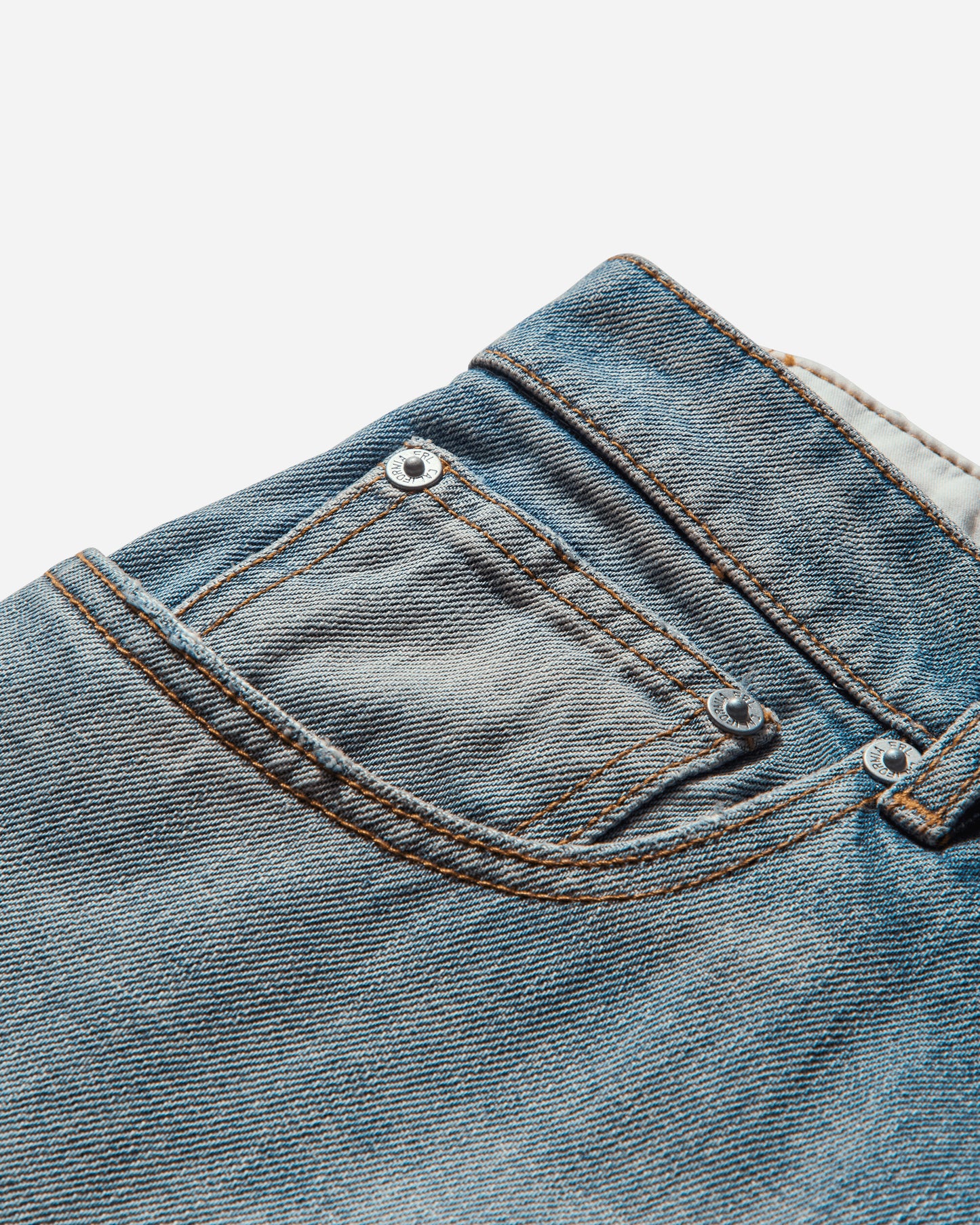 ERL Unisex Breakwater Wash Denim Jeans Woven Couleur 1 Pants Denim ERL11P003 1