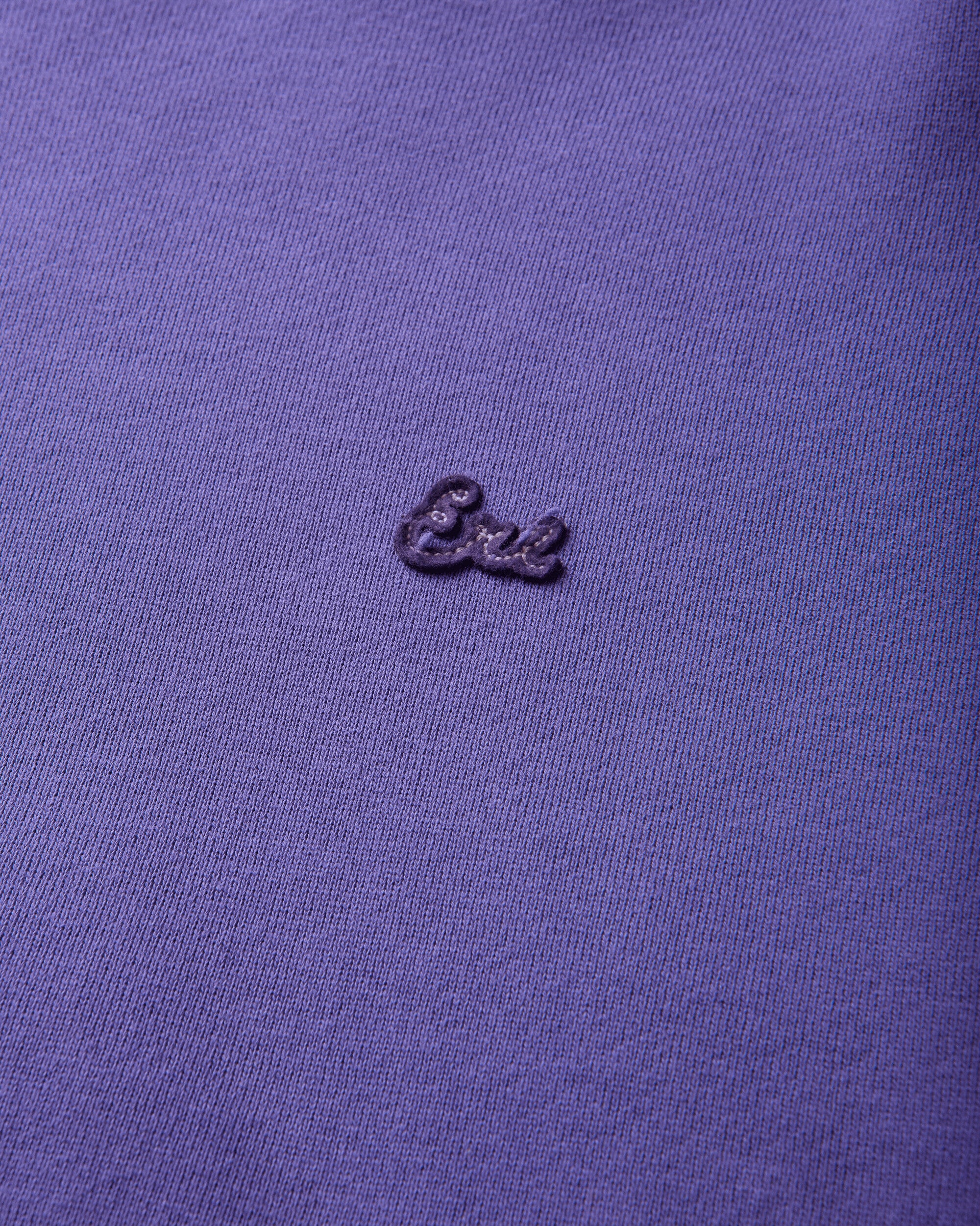 ERL Erl Script Hoodie Knit PURPLE Sweatshirts Hoodies ERL13T021 1