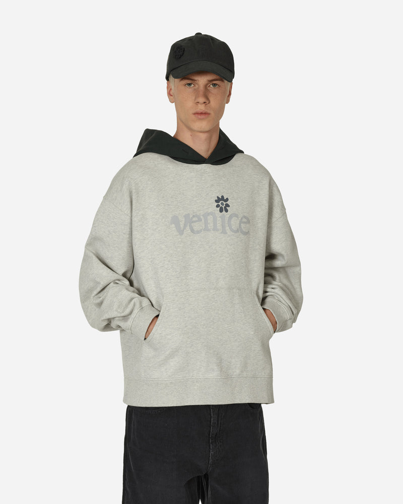 ERL Venice Grey Hoodie Knit Grey Sweatshirts Hoodies ERL08T032 1