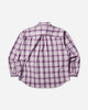 ERL Unisex Purple Plaid Overshirt Woven Couleur 1 Shirts Overshirt ERL11B003 1