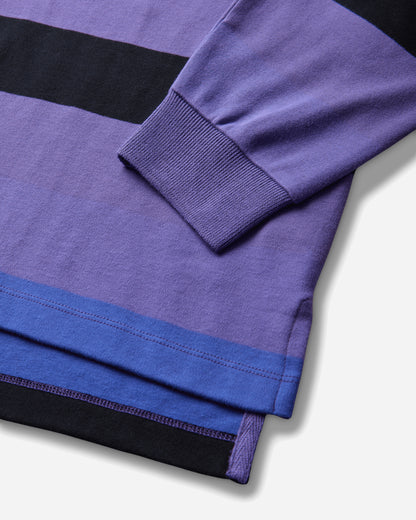 ERL Striped Rugby Longsleeve Knit PURPLE T-Shirts Polo ERL13T009 1