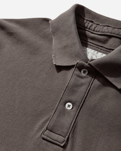 ERL Unisex Polo Tee Knit Brown T-Shirts Polo ERL12T009 1