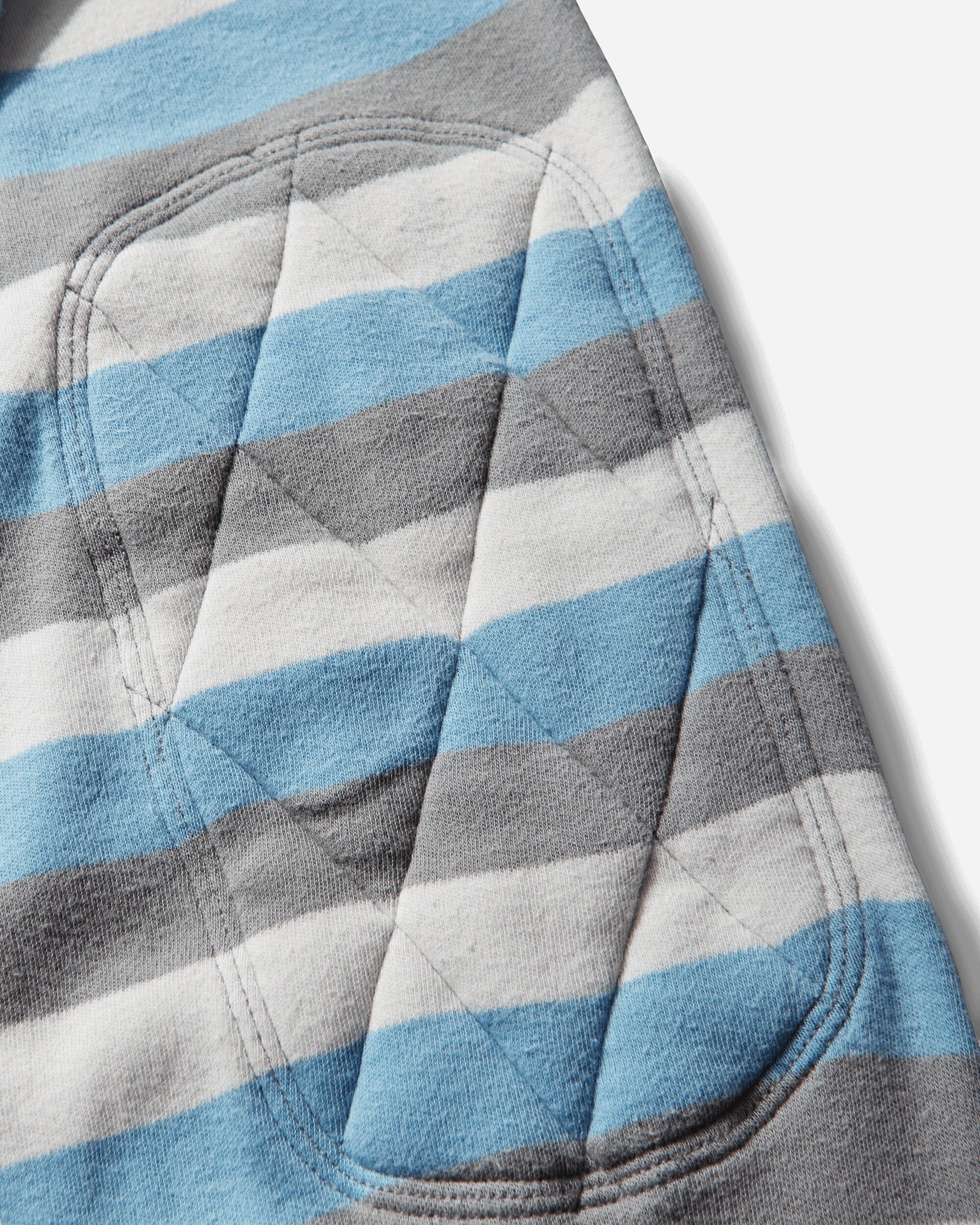 ERL Unisex Striped Long Sleeve Polo Knit Stripe  T-Shirts Polo ERL12T011 1