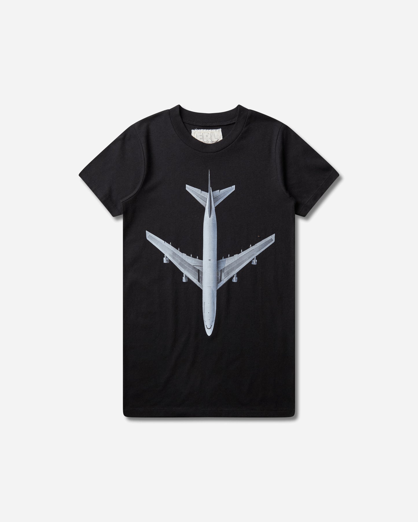 ERL Plane Tee Knit BLACK T-Shirts Shortsleeve ERL13T002 1