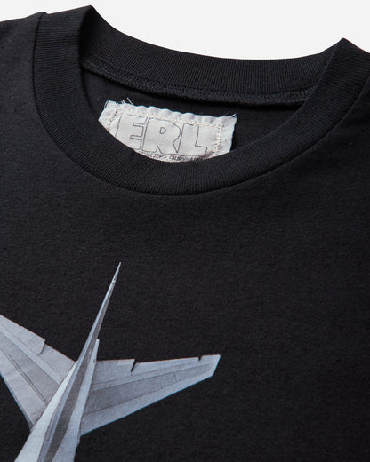 ERL Plane Tee Knit BLACK T-Shirts Shortsleeve ERL13T002 1