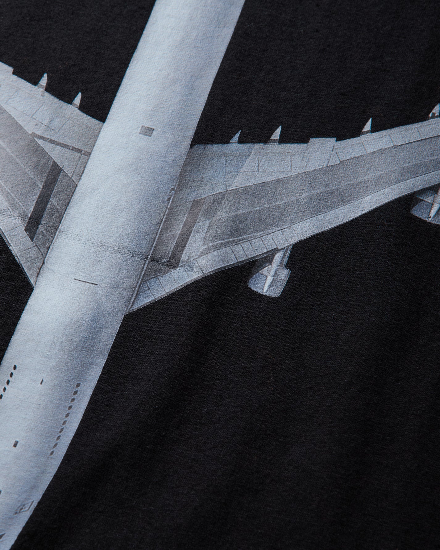ERL Plane Tee Knit BLACK T-Shirts Shortsleeve ERL13T002 1
