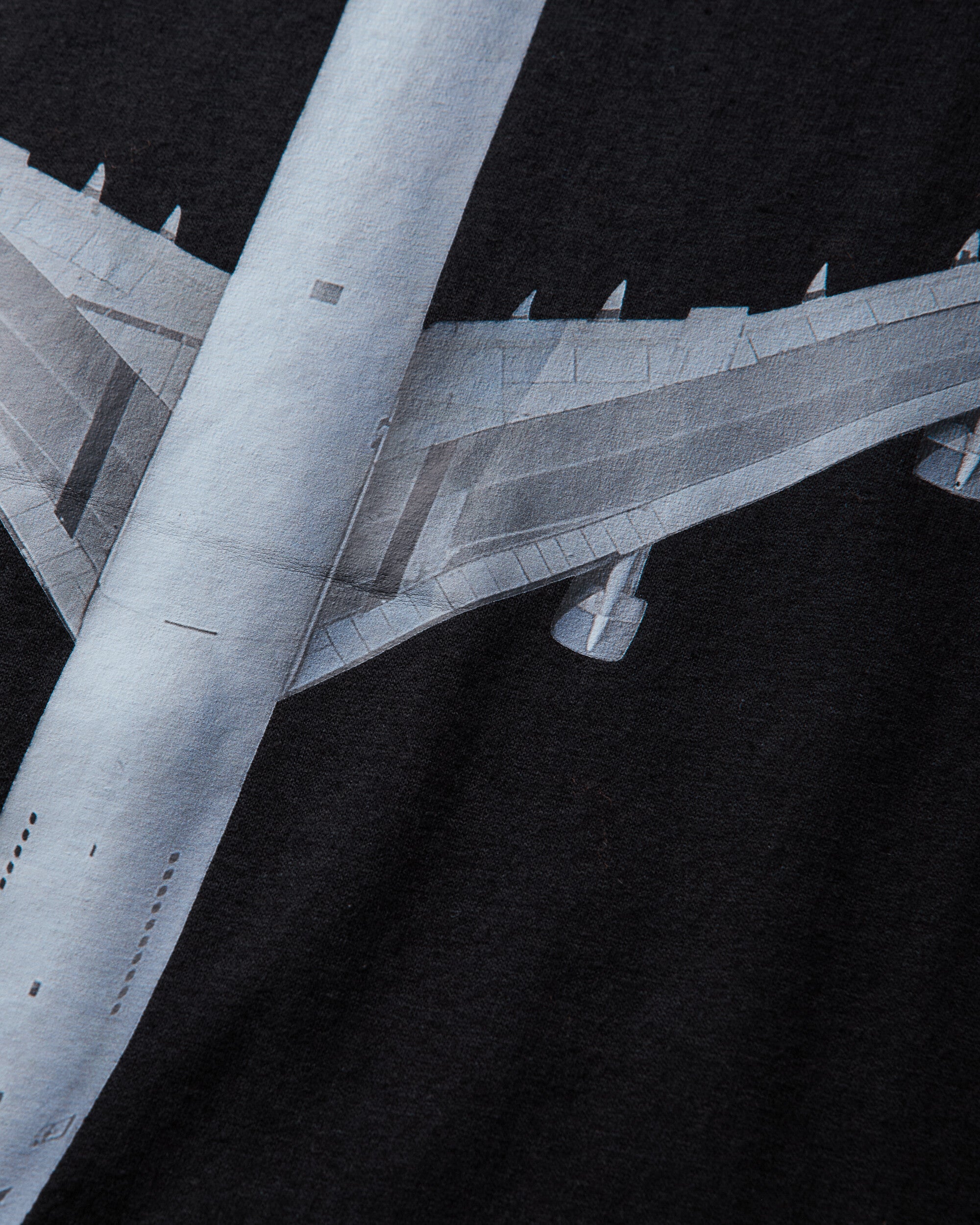 ERL Plane Tee Knit BLACK T-Shirts Shortsleeve ERL13T002 1