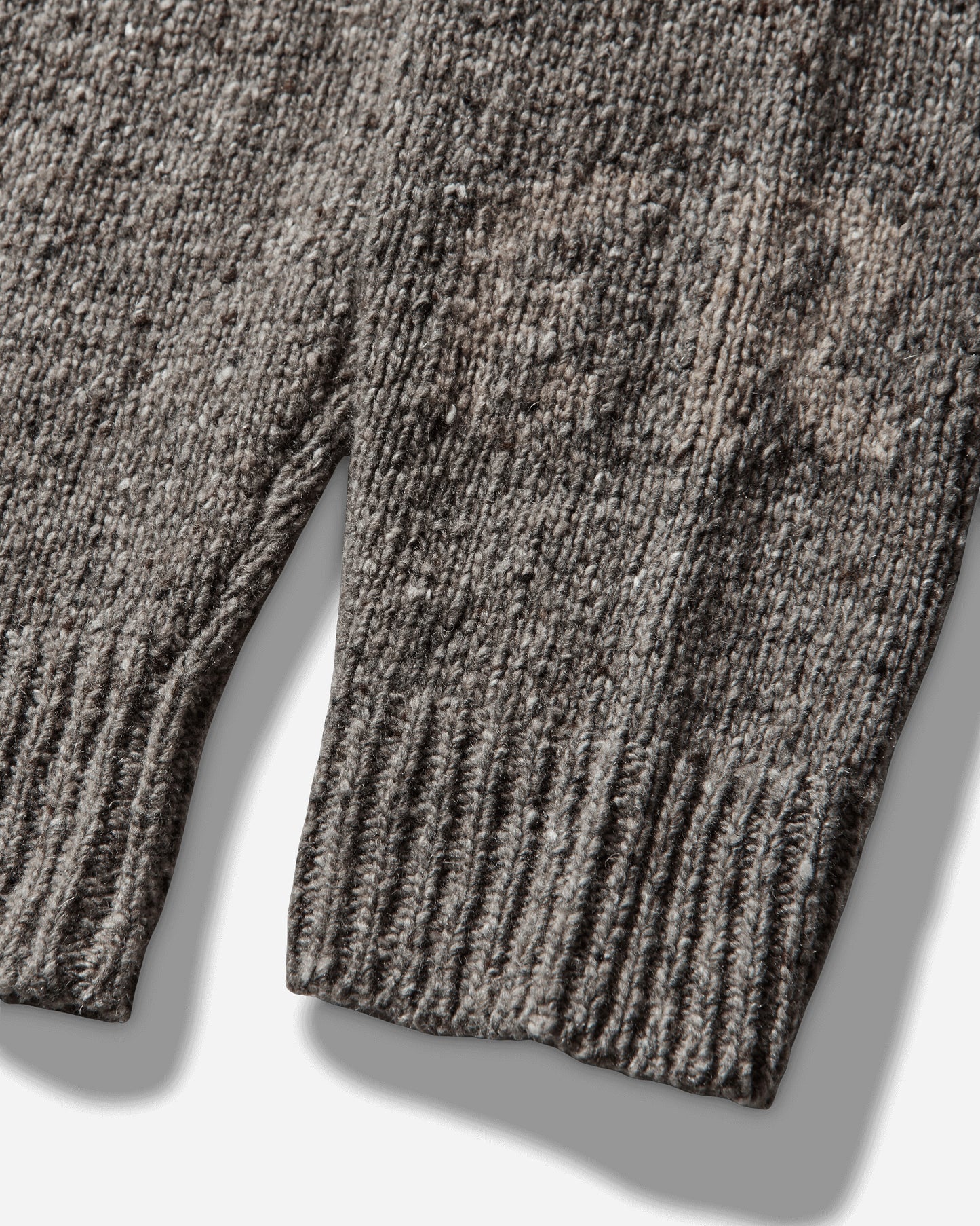 ERL Unisex Slit Neck Sweater Knit Grey Knitwears Sweaters ERL12N002 1